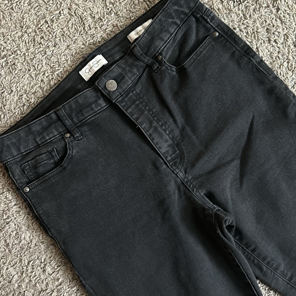 COPY - Jessica Simpson high rise skinny black jeans - Picture 3 of 4